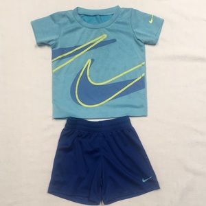 Nike Dri-Fit Drop Set Graphic 2-piece set blue